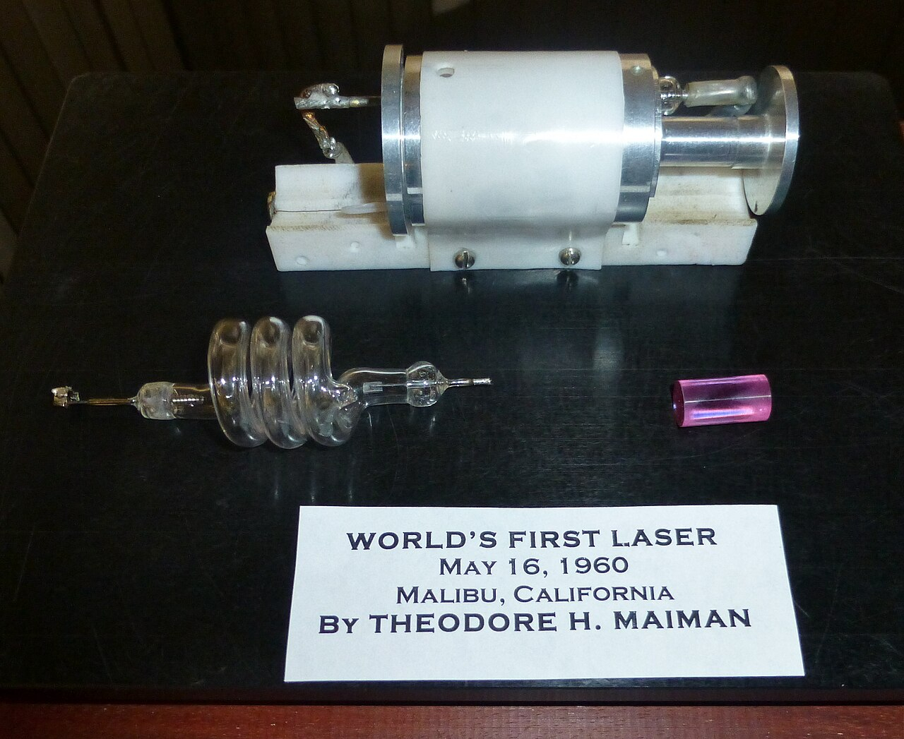T.Maiman's laser